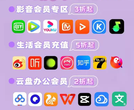影视会员卡批发货源展示